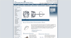Desktop Screenshot of diamondprincess.com