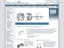 Tablet Screenshot of diamondprincess.com